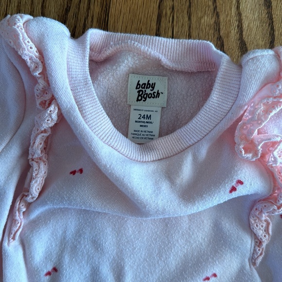 24M pink sweatshirt - Picture 2 of 3